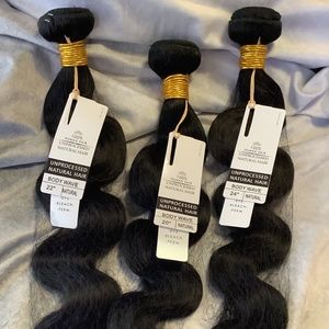 Brazilian body wave human hair